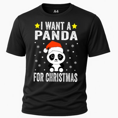 All I Want For Christmas Is More Pandas Christmas Performance Shirt