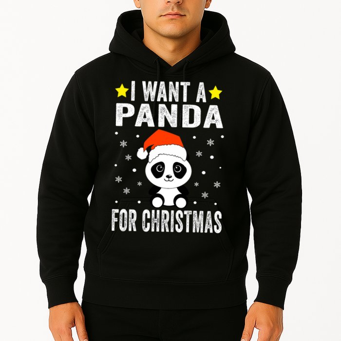 All I Want For Christmas Is More Pandas Christmas Hoodie