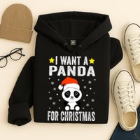 All I Want For Christmas Is More Pandas Christmas Hoodie