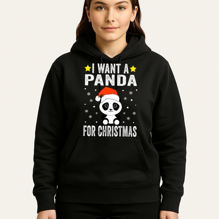 All I Want For Christmas Is More Pandas Christmas Hoodie