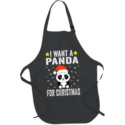 All I Want For Christmas Is More Pandas Christmas Apron