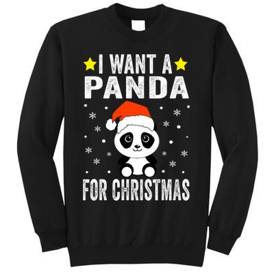 All I Want For Christmas Is More Pandas Christmas Sweatshirt