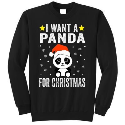 All I Want For Christmas Is More Pandas Christmas Sweatshirt