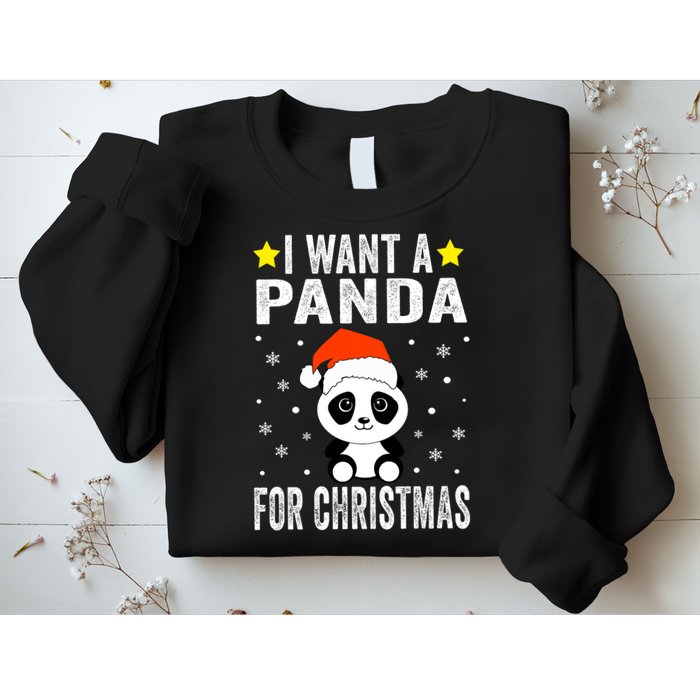 All I Want For Christmas Is More Pandas Christmas Sweatshirt
