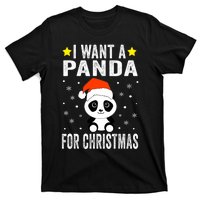 All I Want For Christmas Is More Pandas Christmas T-Shirt