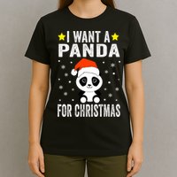 All I Want For Christmas Is More Pandas Christmas T-Shirt