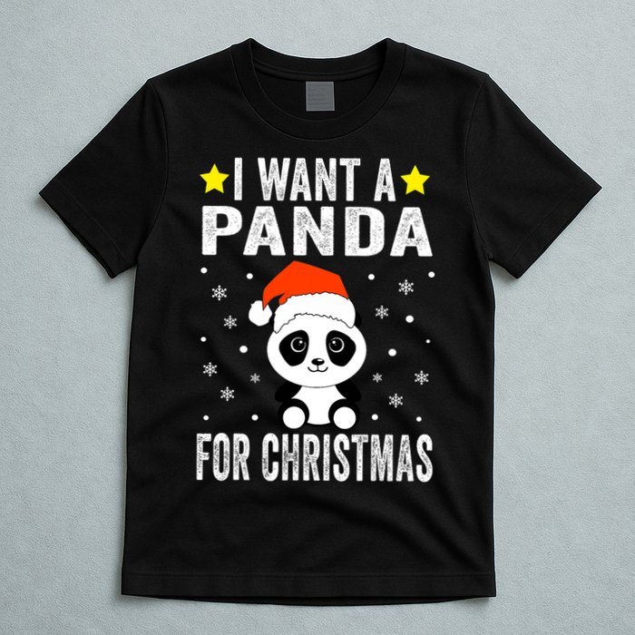 All I Want For Christmas Is More Pandas Christmas T-Shirt