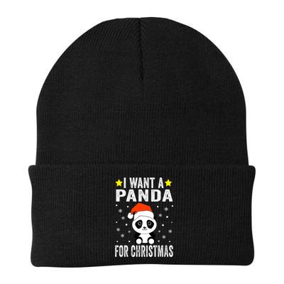 All I Want For Christmas Is More Pandas Christmas Beanie