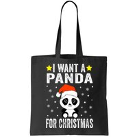 All I Want For Christmas Is More Pandas Christmas Bag