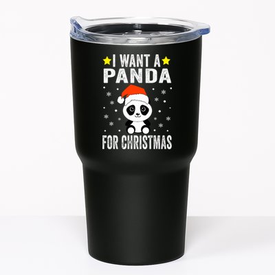 All I Want For Christmas Is More Pandas Christmas Tumbler