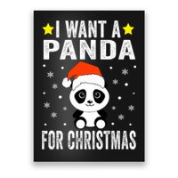 All I Want For Christmas Is More Pandas Christmas Poster