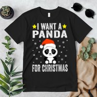 All I Want For Christmas Is More Pandas Christmas Premium T-Shirt