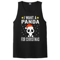 All I Want For Christmas Is More Pandas Christmas PosiCharge Competitor Tank