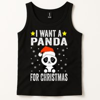 All I Want For Christmas Is More Pandas Christmas Tank Top