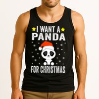 All I Want For Christmas Is More Pandas Christmas Tank Top