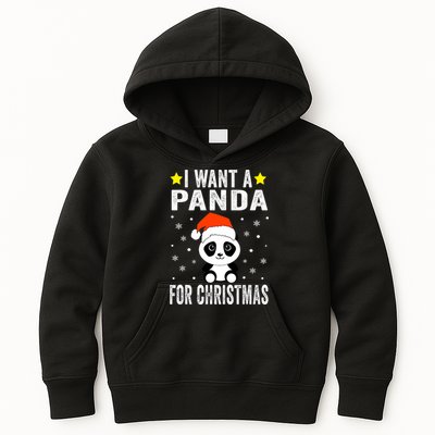 All I Want For Christmas Is More Pandas Christmas Kids Hoodie