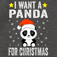 All I Want For Christmas Is More Pandas Christmas Vector Backpack