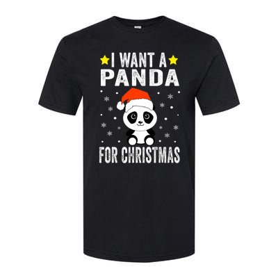 All I Want For Christmas Is More Pandas Christmas Softstyle CVC T-Shirt