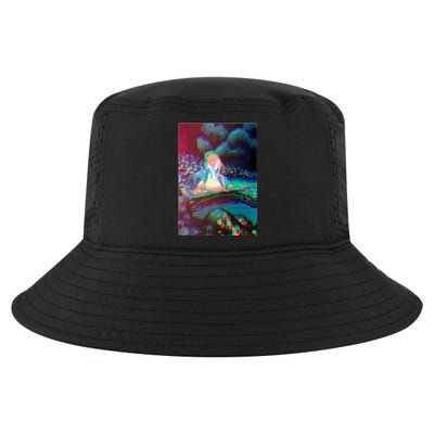 Alice In Wonderland Trippy Cool Comfort Performance Bucket Hat