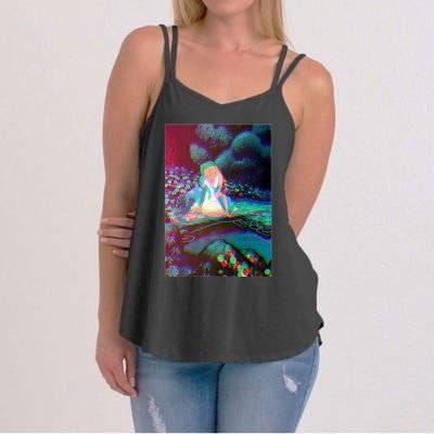 Alice In Wonderland Trippy Women's Strappy Tank