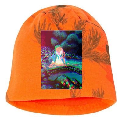 Alice In Wonderland Trippy Kati - Camo Knit Beanie