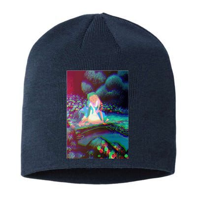 Alice In Wonderland Trippy Sustainable Beanie