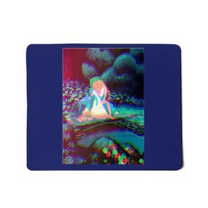 Alice In Wonderland Trippy Mousepad