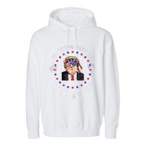 All I Want For Christmas Is A New President Trump Xmas Garment-Dyed Fleece Hoodie