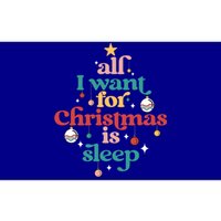 All I Want For Christmas Is Sleep Funny Adult Life Gift Bumper Sticker