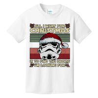 All I Want For Christmas Is To Find The Droids IM Looking For Kids T-Shirt