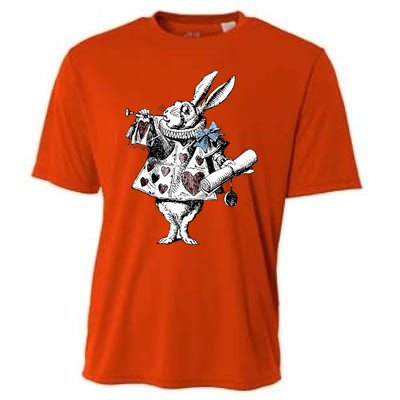 Alice In Wonderland White Rabbit Cooling Performance Crew T-Shirt