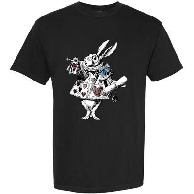 Alice In Wonderland White Rabbit Garment-Dyed Heavyweight T-Shirt