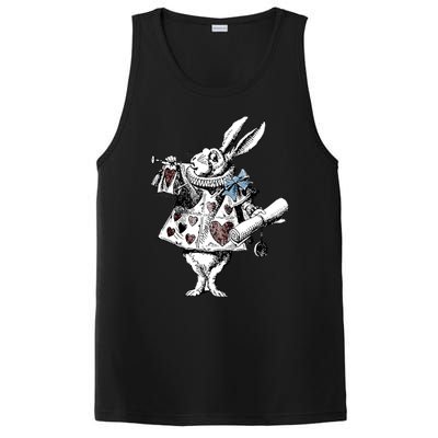 Alice In Wonderland White Rabbit PosiCharge Competitor Tank