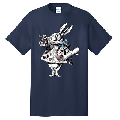 Alice In Wonderland White Rabbit Tall T-Shirt