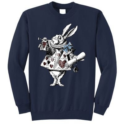 Alice In Wonderland White Rabbit Tall Sweatshirt