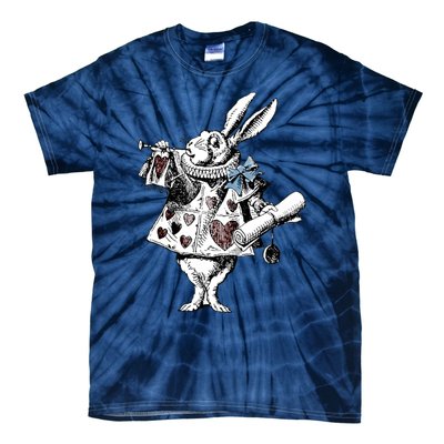 Alice In Wonderland White Rabbit Tie-Dye T-Shirt