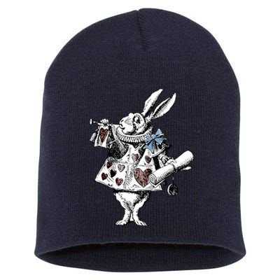 Alice In Wonderland White Rabbit Short Acrylic Beanie