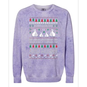 All I Want Christmas Is Amy Husky Colorblast Crewneck Sweatshirt