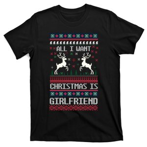 All I Want Christmas Is Girlfriend T-Shirt