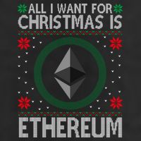 All I Want For Christmas Is Ethereum Crypto Holiday 15oz Campfire Ceramic Mug