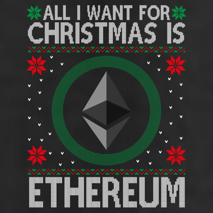 All I Want For Christmas Is Ethereum Crypto Holiday 15oz Campfire Ceramic Mug