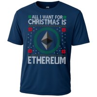 All I Want For Christmas Is Ethereum Crypto Holiday Performance Shirt
