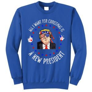 All I Want For Christmas Is A New President Trump Xmas Sweatshirt