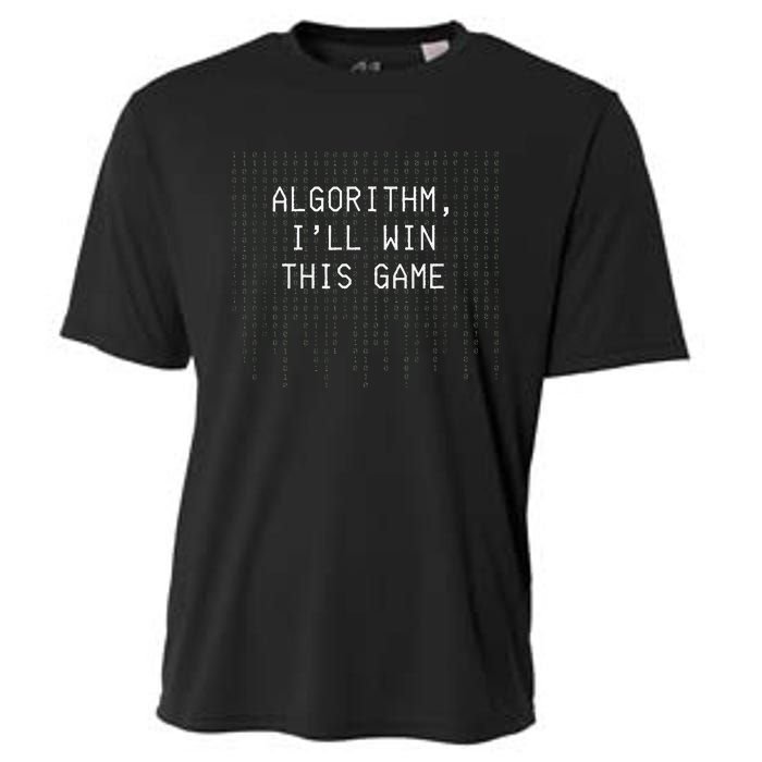 Algorithm ILl Win This Game Code Data Ai Tech Funny Cooling Performance Crew T-Shirt