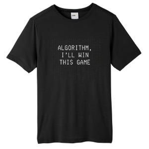 Algorithm ILl Win This Game Code Data Ai Tech Funny Tall Fusion ChromaSoft Performance T-Shirt