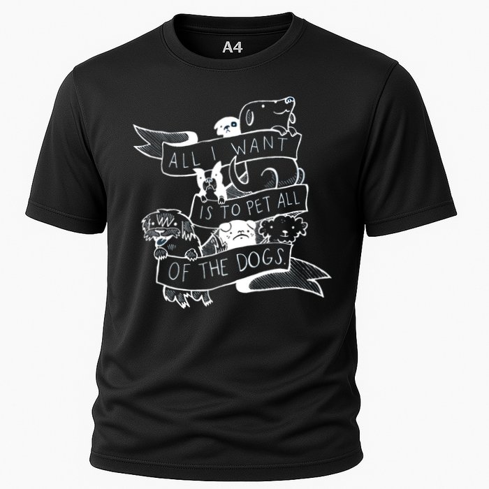 All I Want Is To Pet All Of The Dogs Performance Shirt