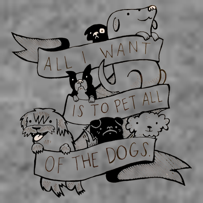 All I Want Is To Pet All Of The Dogs T-Shirt