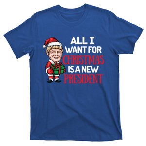 All I Want For Christmas Is A New President Trump Santa Gift T-Shirt