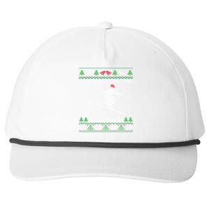 All I Want Is More Powder Ski Lover Skiing Ugly Christmas Gift Snapback Five-Panel Rope Hat