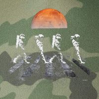 Astronauts In Walking In Space Occupy Mars Legacy Tie Dye Trucker Hat